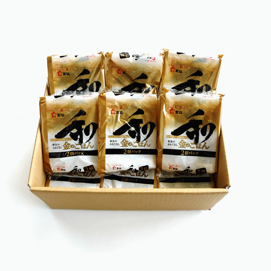 無菌包装米飯　[金のごはん]150g×2パック×12入り　送料無料